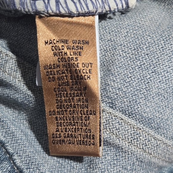 Dana Buchman Ileana Boho Floral Embroidered Beaded Rhinestone Flare Jeans 4 / 27 - Picture 10 of 12